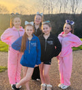 Big Bow Energy Rhinestone Tracksuit Set